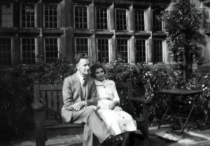 Charles Tyzack and Elizabeth O'Brien at Holdsworth House