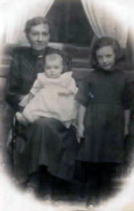 Edith Parry with grandmother