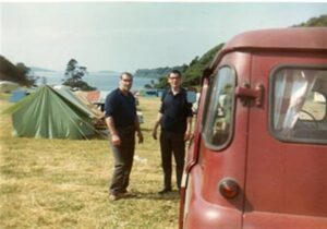 Edward and Stephen O'Hara in Oban