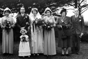 Wedding of Mary O'Hara to John Ruddy 19/11/1949