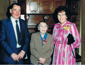 Mary O'Hara with John and Rose Ruddy