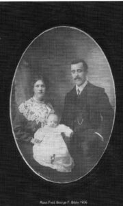 George, Rose and Frederick Bibby 1906
