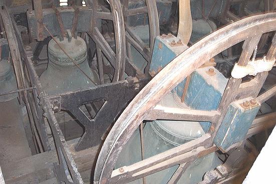 Inside the belfry