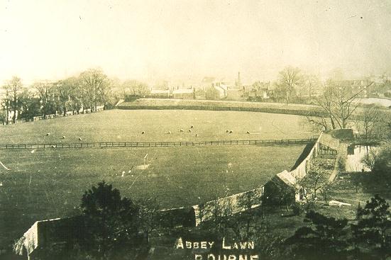 The Abbey Lawn in 1950