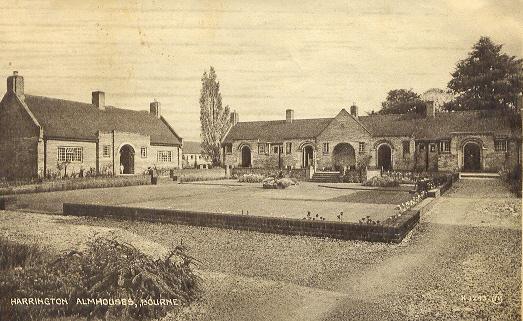 Harrington almshouses c irca 1932