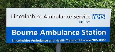 Ambulance station notice