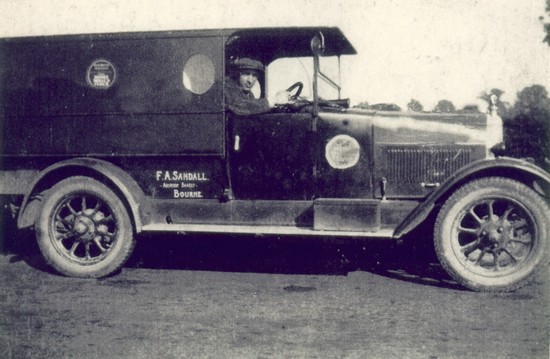 Delivery van in 1927