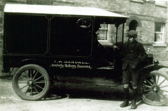 Delivery van in 1921