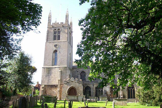 Bourne Abbey in May 2003