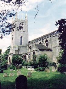 Bourne Abbey church