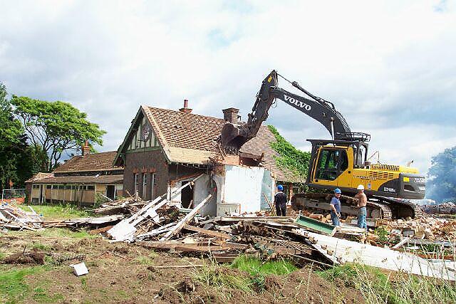 Demolition of Bourne Hospital