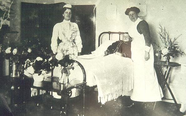 The Butterfield's first patient