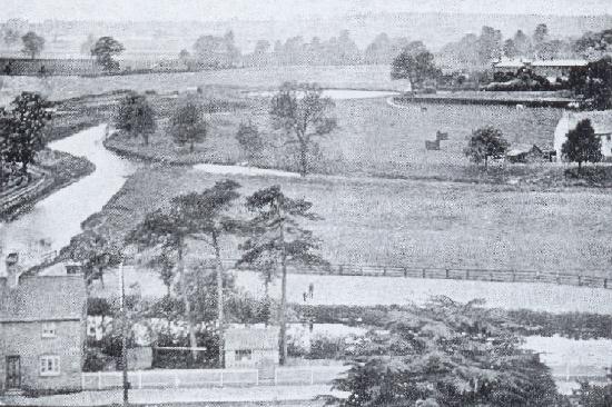 The site of Bourne Castle