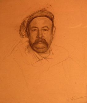 Pencil sketch of 1893