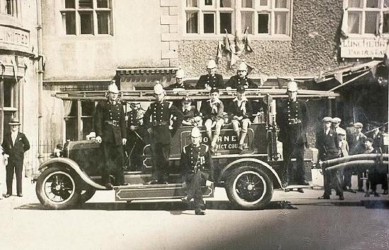 The fire brigade in 1930