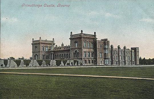 Grimsthorpe Castle circa 1900