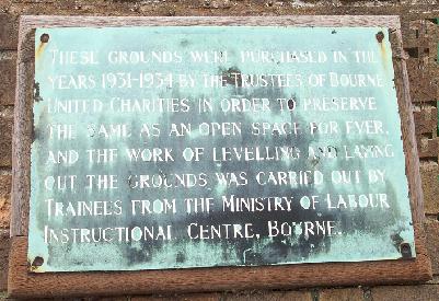 Abbey Lawn notice re labour camp inmates