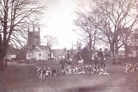 The Cottesmore Hunt circa 1935