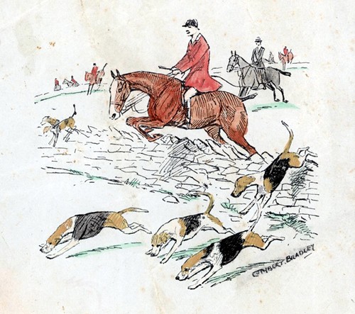 Cuthbert Bradley painting