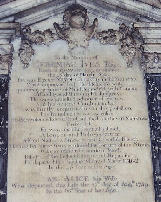 Jeremiah Ives memorial