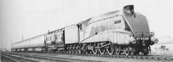 Mallard steam locomotive