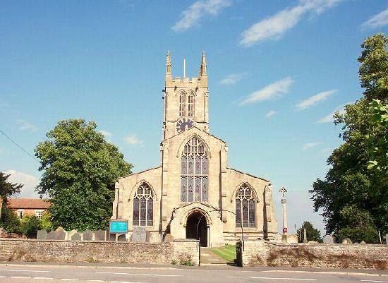 The village church at Morton