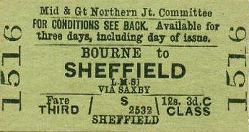 Railway ticket