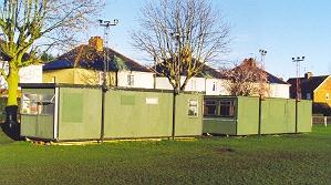 Temporary dressing rooms