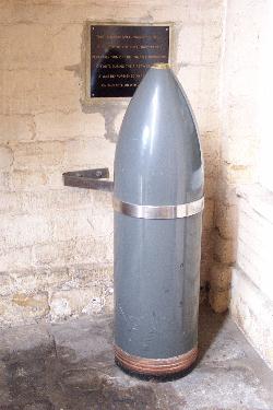 Naval shell presented in 1919