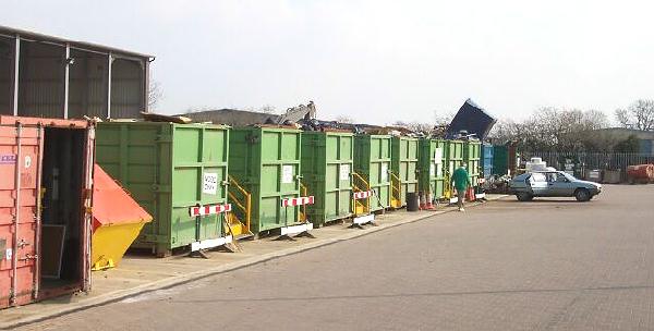 Waste recycling centre