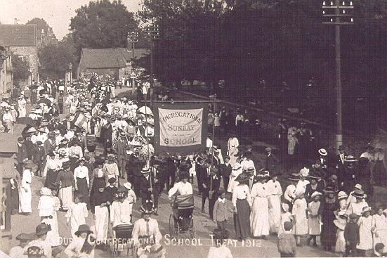 Sunday School parade in 1912
