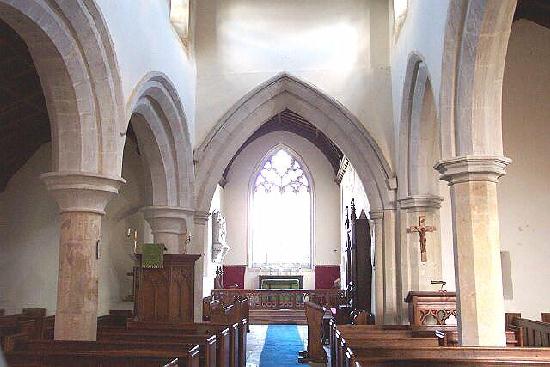 Swinstead church interior