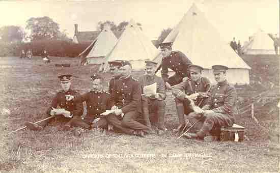 The officers, circa 1905