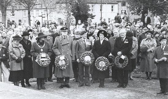 Wreath laying in 1994