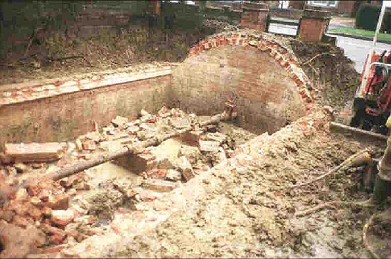 Bungalow borehole removed
