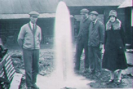 Borehole sunk in 1924