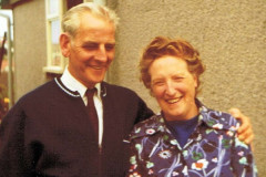 Kath Parry and Jack Davies