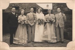 Eileen Pridmore, George McNeely wedding