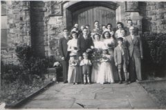 Edward O'Hara and Iris Pridmore wedding