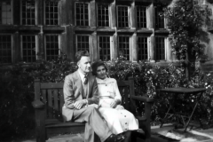 Charles Tyzack and Elizabeth O'Brien at Holdsworth House