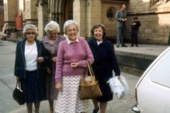 Elizabeth O'Brien Gwen O'Brien Eileen Pridmore and Iris Pridmore