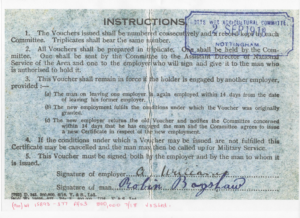 Bagshaw Robert - War Exemption 2