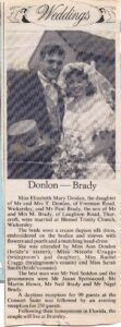 Donnellan Elizabeth, Brady Paul marriage