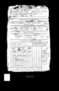 Hopkinson John (1885) - 1st WW service record 1