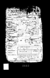 Hopkinson John (1885) - 1st WW service record 3