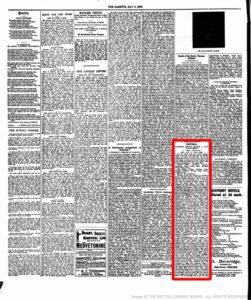 O'Hara John for Law Volunteers 1908