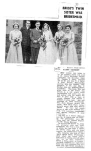 Parry Tom Herbert Joy wedding info