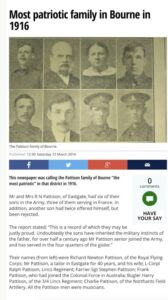 Pattisons family of Bourne