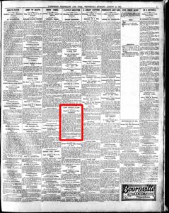 Pridmore Edith - Court case 1912