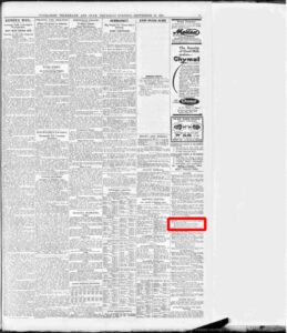 Pridmore George Harry In Memoriam